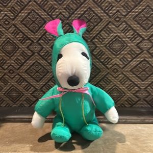 Peanuts Snoopy in Bunny Costume Plush Stuffed Animal PLEASE READ